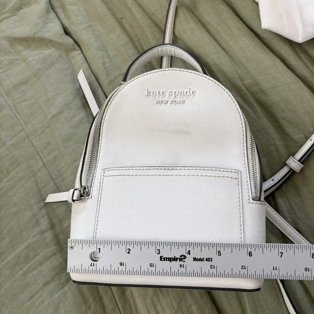 Kate Spade Cameron‎ Monotone Convertible Mint Green Leather Mini Backpack